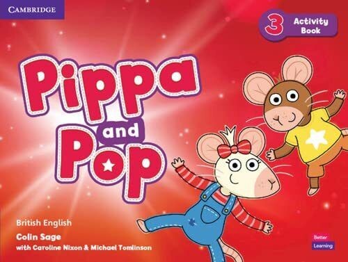 Pippa and Pop Level 3 Activity Book British English, Sage, Colin, Very Good cond