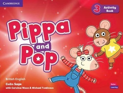 Pippa and Pop Level 3 Activity Book British English, Sage, Colin, Very Good cond