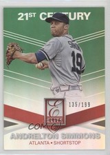 2015 Panini Elite 21st Century 135/199 Andrelton Simmons #173 y0i