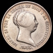 Real 1855 Year Spanish Coins for sale | eBay