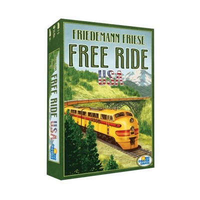 Rio Grande Boardgame Free Ride USA Box SW (New)
