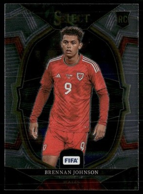 Brennan Johnson 2022 Panini Select FIFA Wales #72