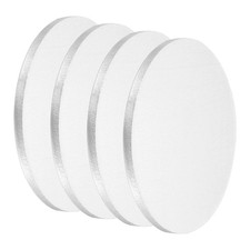 4Pcs Aluminum Disc 2" 60mm Dia 0.04" 1mm Thick Round 5052 Aluminum Sheets