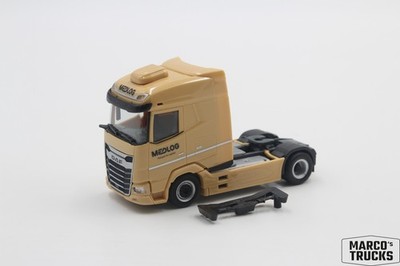 Herpa DAF XG Zugmaschine ''Medlog'' Italien Nr. 960809 1/87 /HN4567-1