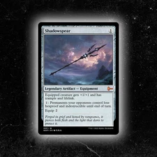 Shadowspear - Custom MTG Card - High-Quality