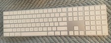 Apple Wireless Magic Keyboard White Silver A1843 Emc 3138 Excellent Possible Use