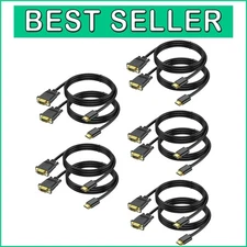 Reliable 10ft HDMI to VGA Cable Male to Male – Versatile Video Transmission Cord