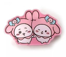 Chiikawa  My Melody Acrylic Clip "Chiikawa is a little cute and cute x Sanrio