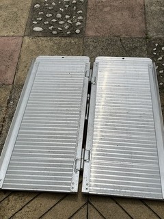 3 Ft Wheelchair Suitcase Folding Access Ramp Mobility Scooter