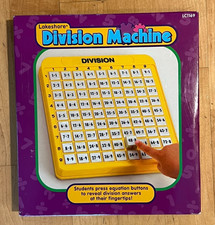 New LAKESHORE DIVISION MACHINE Teaching Math Education Learning NIB