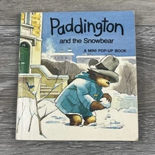 Paddington and the Snowbear MINI POP-UP Book, Michael Bond, 1981