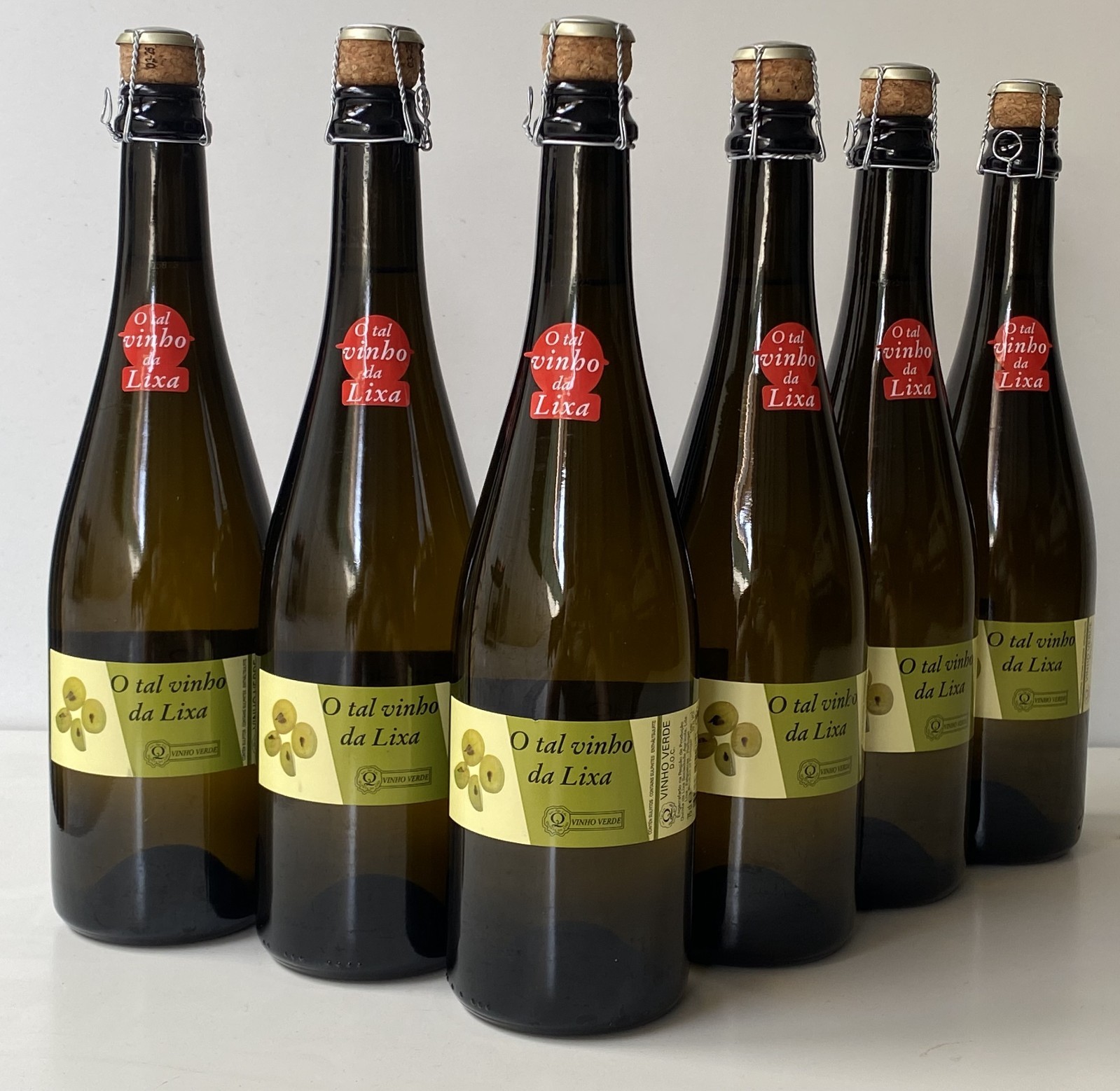 vinho verde - 6 botellas vino blanco - O TAL VINHO DA LIXA