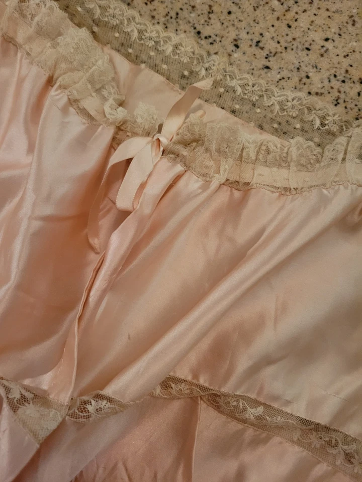 Ropa interior antigua francesa eduardiana para mujer Foto 3 de 4