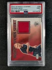 2002 UD Manchester United Legends HENNING BERG Patch SP Match-Worn Shirt PSA 9