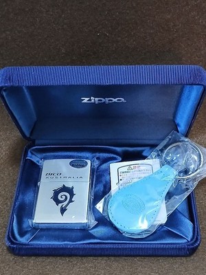 Zippo Made in 2003 Silver Finish BIKO Surf AUSTRALIA Collaboration