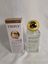 Truly Beauty Vanilla Baby Luxury Body Oil Vegan 1.7Oz/50ML Shimmer Glass Bottle