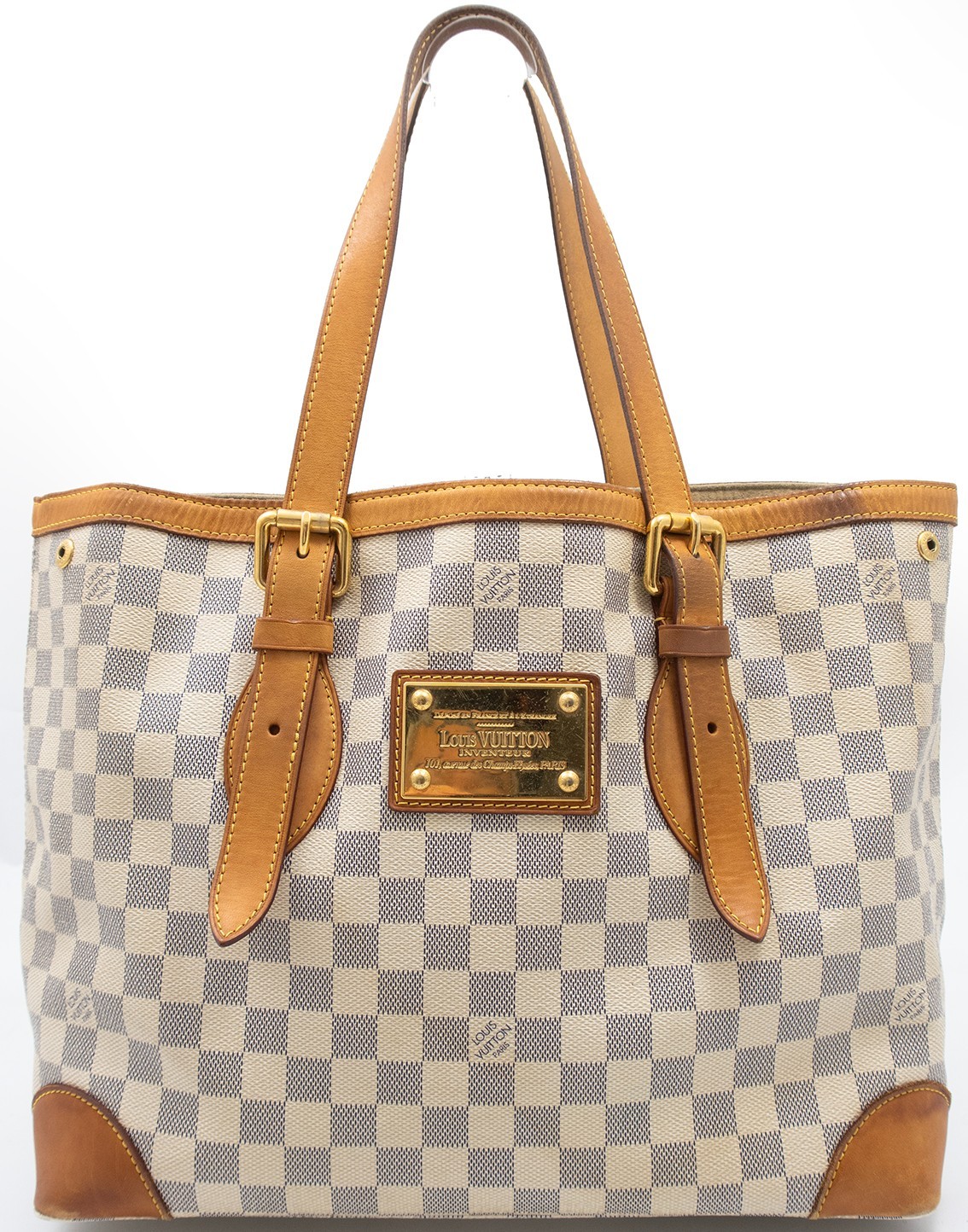Louis Vuitton Damier Azur Hampstead shopping shoulder bag shoulder bag bag image 4