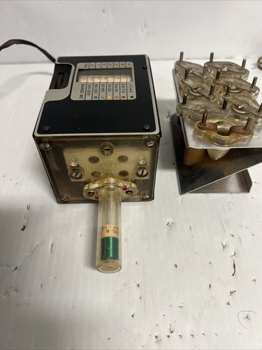 James Millen 90651 Ancien Dip Meter Grille Radio Amateur les 7 Bobines et étui Fonctionne - Photo 16/24