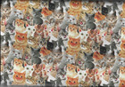 100% cotton Novelty fabric "Cats" by MDG Fabrics