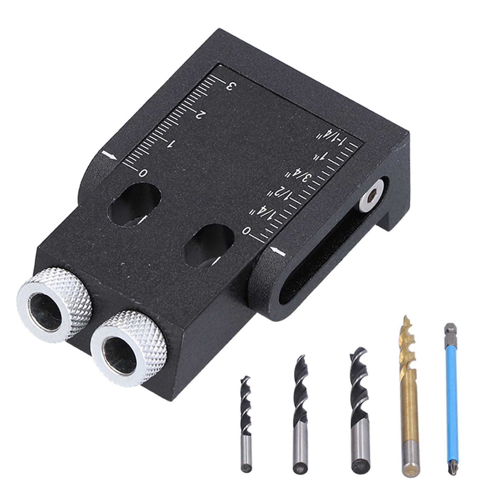 ✿ 39Pcs Pocket Hole Jig 15° Woodworking Guide Oblique Angle Hole Locator