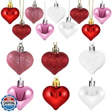 Valentine's Day Heart Ornaments for Tree - Valentine Ornaments Va