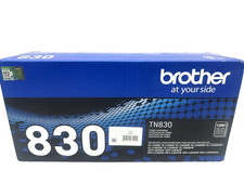 Genuine Brother TN830 Standard Yield Black Toner Cartridge TN 830