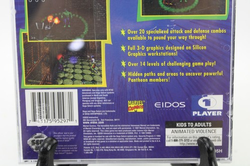 Incredible Hulk: The Pantheon Saga Sega Saturn 1997 Factory Sealed - Picture 7 of 9