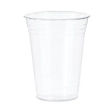 Dart TP16D Clear Plastic Squat Cups, 16 oz, Pack of 50