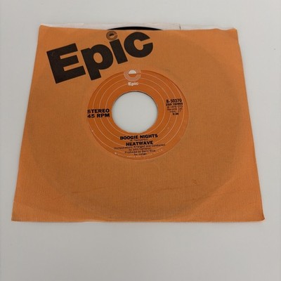 Heatwave, Boogie Nights 1976 Epic 45 + Original Sleeve