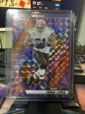 2025 Panini Mosaic Jamal Lewis Pink Camo - Browns