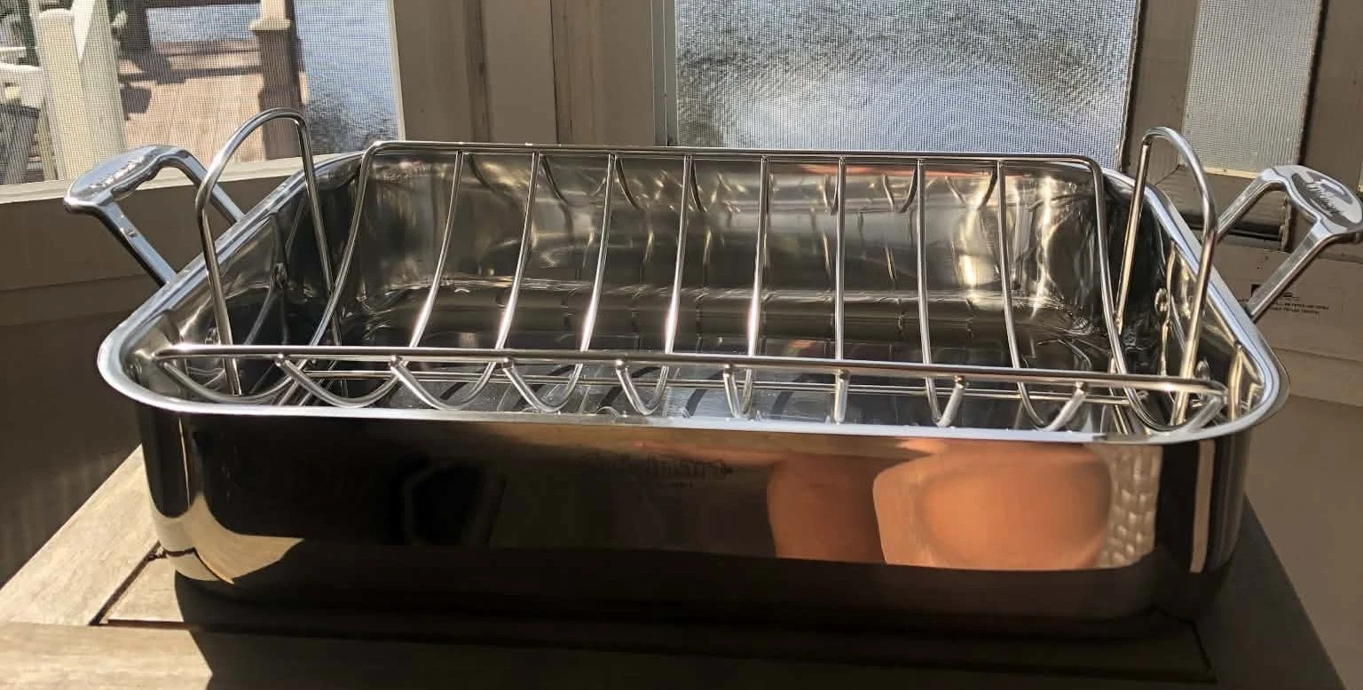 Cuisinart Roasting Pan with Rack, 16”, Chef’s Classic, Stainless
Opens in a new window or tab