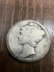 1917-S Mercury Dime - Actual Silver Coin Shown Good Shape Same Day Shipping Free