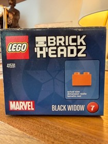 LEGO BrickHeadz Black Widow 41591 Marvel Avengers NEW Factory Sealed Retired