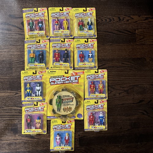 Superman - DC Comics Pocket Super Heroes - Lot de 8 Figurines - Loose