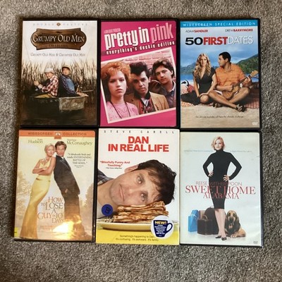Paramount Warner Bros Romantic Comedy DVD Lot Sandler Hudson Special Features