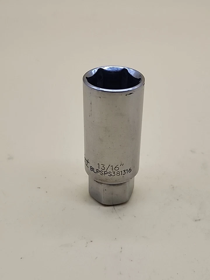 Blue-Point BLPSPS381316 13/16" 6pt 3/8" Drive Spark Plug Socket USA  - Image 3 of 4