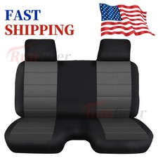 Classic Fit Knitted Fabric Front Bench Seat Cover For Toyota Pickup 1987-1994