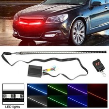 Car Flash 22 Inch 48 LED 7 Color Light Kit Strip RGB Knight Rider Scanner Strobe