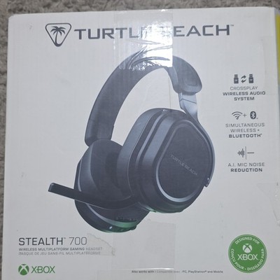 Turtle Beach Stealth 700 Wireless Bluetooth A.I. Mic Headset for Xbox Black