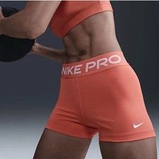 NIKE Nude Pro Women's Dri-FIT Performance 3" Shorts - NWT Size Small