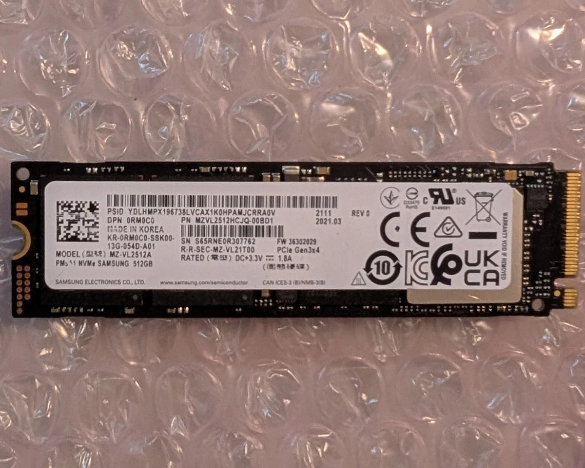 25+ Samsung 512GB M.2 Solid State Drives for sale | Updated Oct 2026