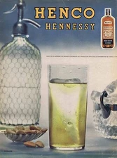 ADVERTISING ADVERTISING 114 1956 HENNESSY Henco for drinking water