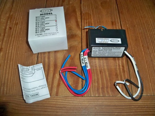 LVS TRANSFORMER RELAY -- TR-B - 120V -- TR-B-120V -- New In Box w/Paperwork