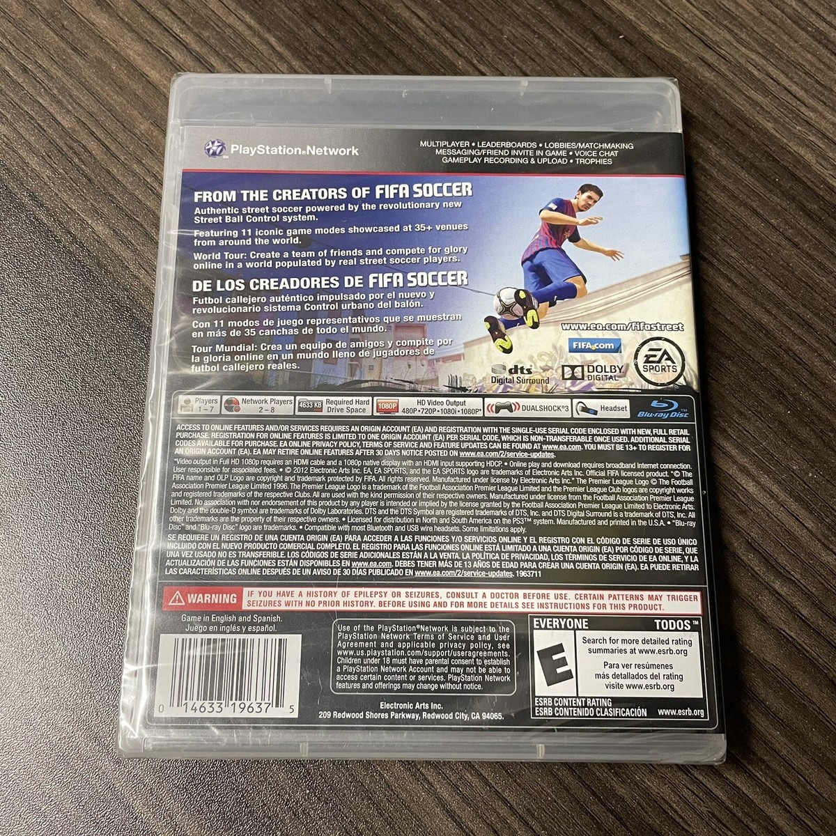 FIFA Street PlayStation 3 PS3 Brand New + Factory Sealed