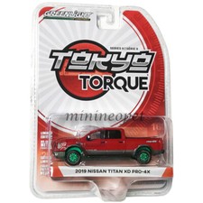 GREENLIGHT 47070 E TOKYO TORQUE 9 2019 NISSAN TITAN XD PICK UP TRUCK 1/64 Chase