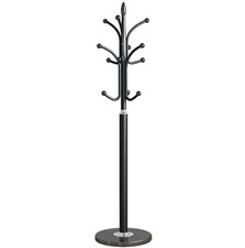 Hat Coat Stand Umbrella Holder Hallway 180cm Coat Rack Tree, 12 Hooks