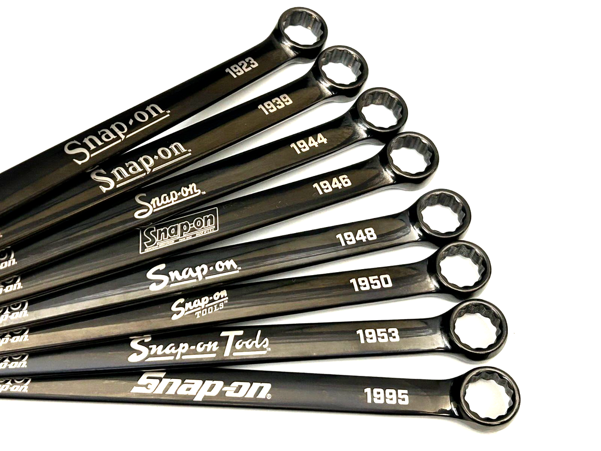 Snap On Tools NEW 8pc 100th Anniversary LOGO Wrenches