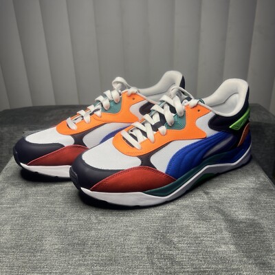 Puma TRC Prevaze B Block 39343501 Mens White Lifestyle Sneakers Shoes