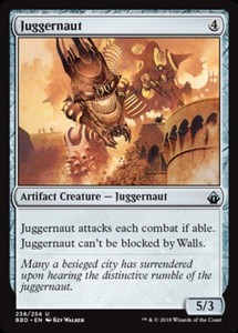 Juggernaut - Foil x1 - Battlebond - NM-Mint, English - Battlebond