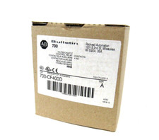 ALLEN BRADLEY 700-CF400D CONTROL RELAY SER.A 700CF400D NEW SURPLUS